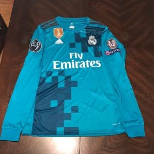 2017/2018 Real Madrid Third Kit W/ Patches